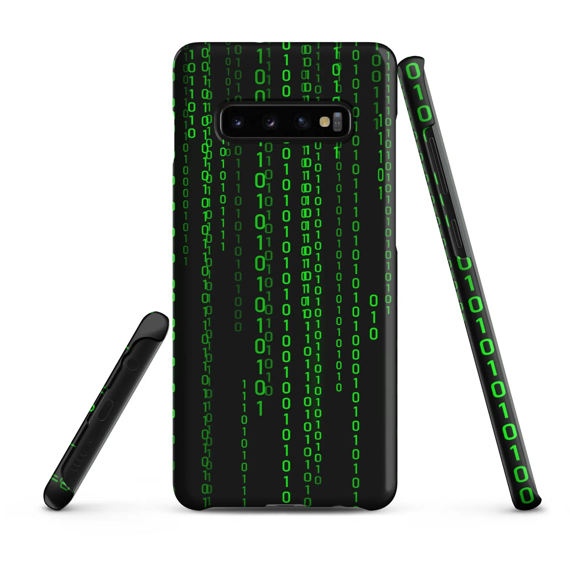 Matrix Falling Binary Snap Case for Samsung® - Samsung Galaxy S10 Plus