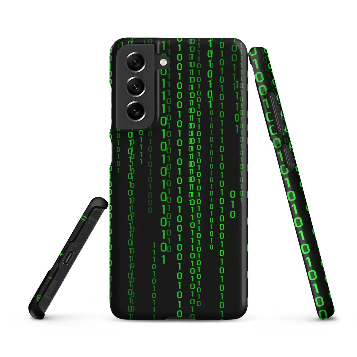 Matrix Falling Binary Snap Case for Samsung® - Samsung Galaxy S21 FE