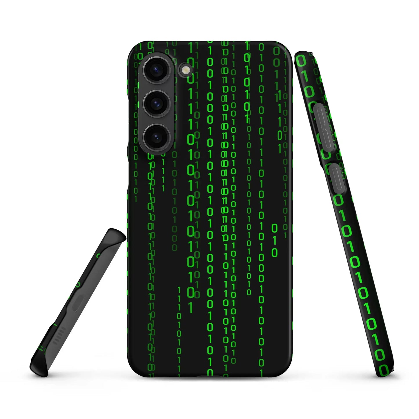 Matrix Falling Binary Snap Case for Samsung® - Samsung Galaxy S23 Plus