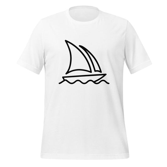 Midjourney Black Icon T - Shirt (unisex) - White - AI Store
