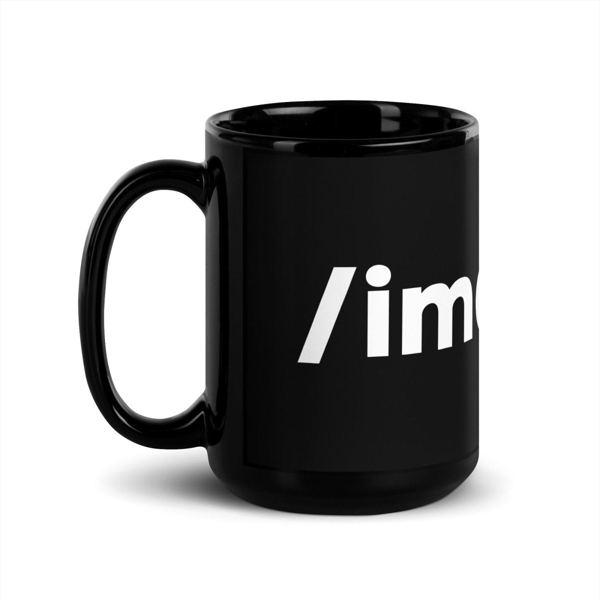 Midjourney /imagine Prompt Black Glossy Mug 2 - 15 oz - AI Store