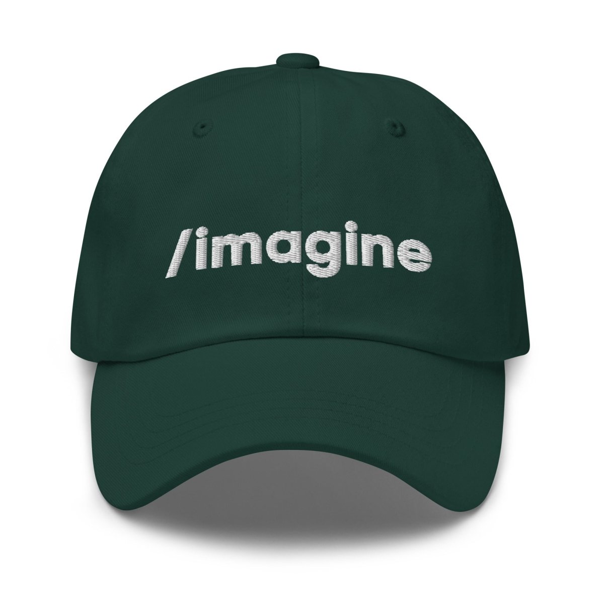 Midjourney /imagine Prompt Embroidered Cap - Spruce - AI Store
