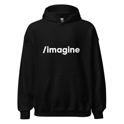 Midjourney /imagine Prompt Hoodie (unisex) - Black / M