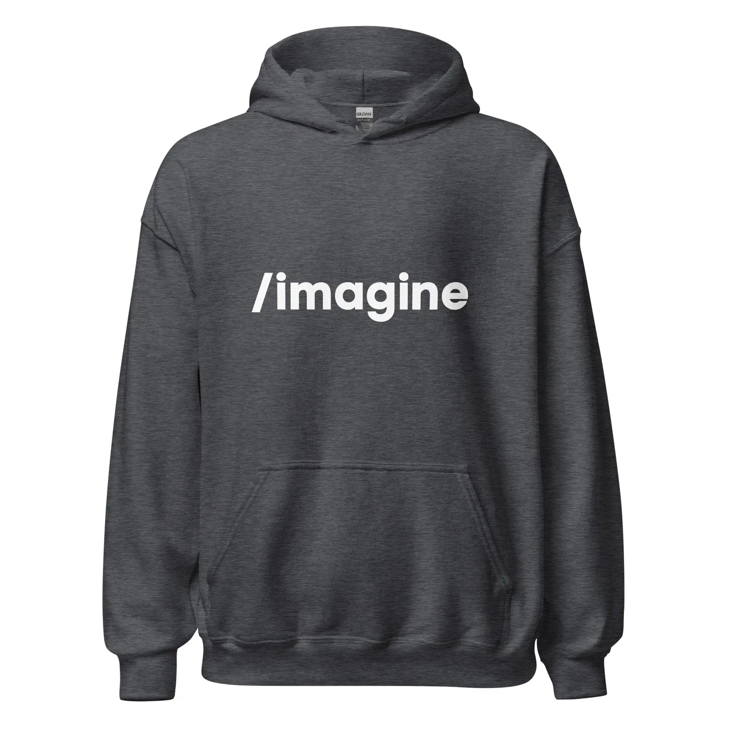 Midjourney /imagine Prompt Hoodie (unisex) - Dark Heather / M