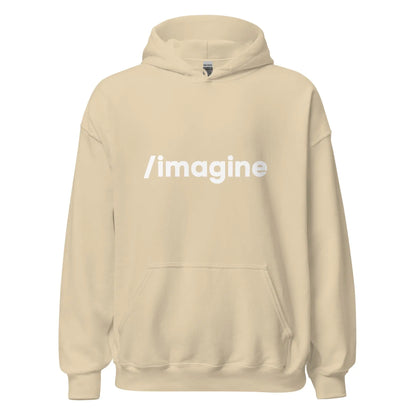 Midjourney /imagine Prompt Hoodie (unisex) - Sand / M