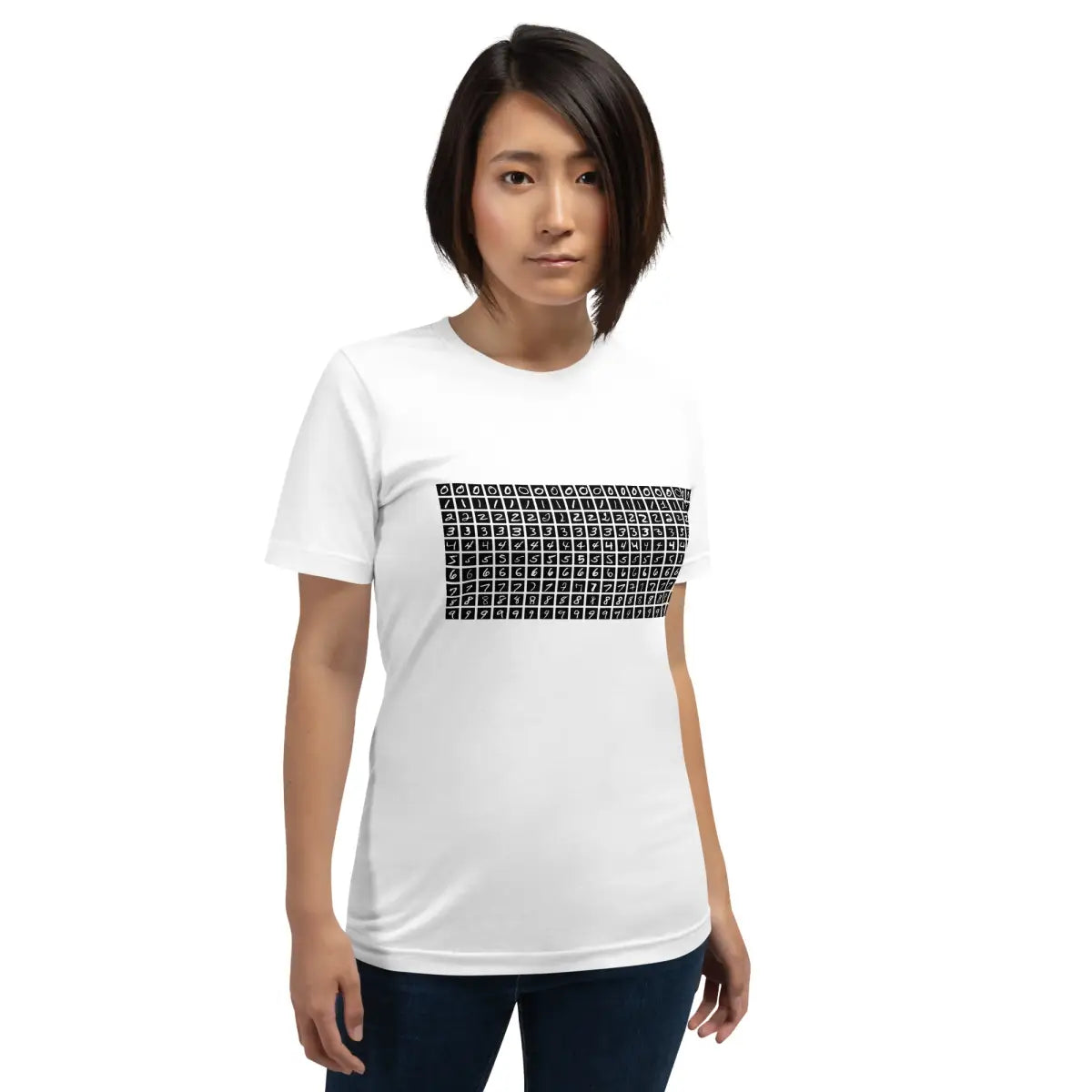 MNIST Number Dataset T-Shirt (unisex)