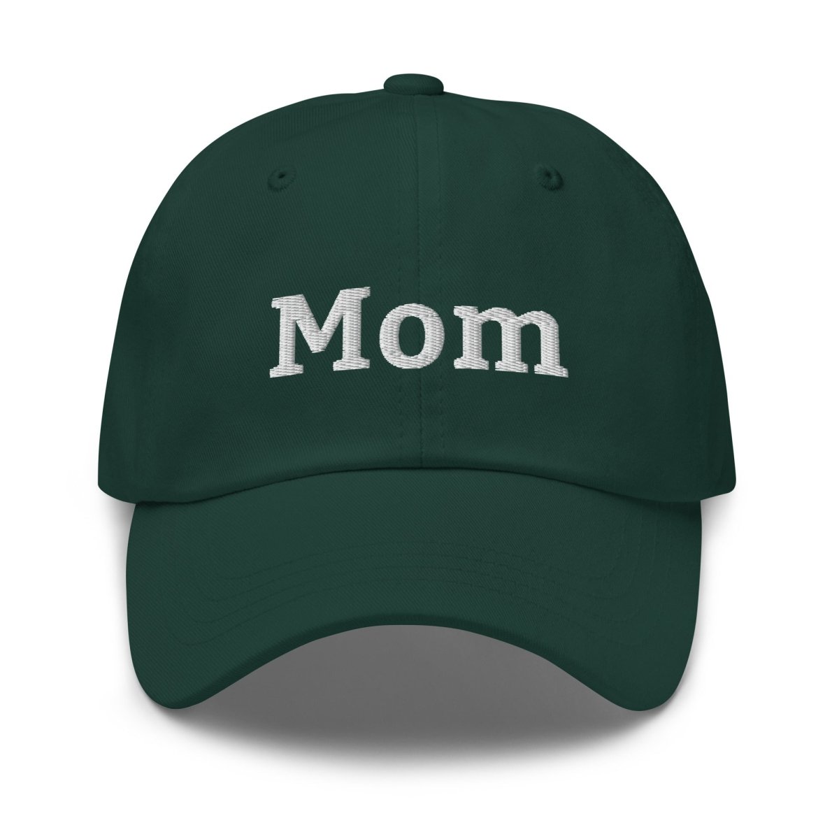 "Mom" Embroidered Cap - Spruce - AI Store