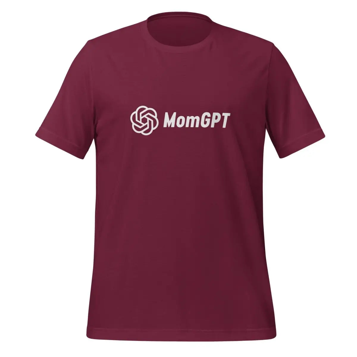 MomGPT T-Shirt 6 (unisex) - Maroon / M