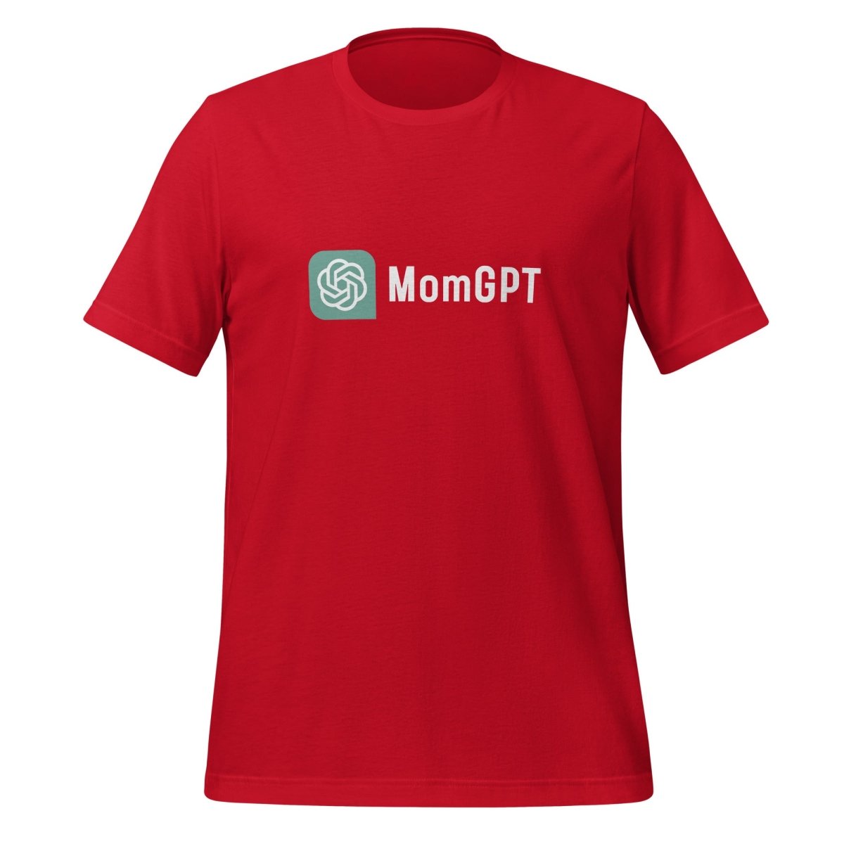 MomGPT T - Shirt (unisex) - Red - AI Store