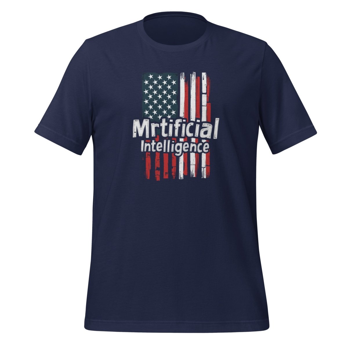 Murica Mrtificial Intelligence T-Shirt (unisex) - Navy - AI Store