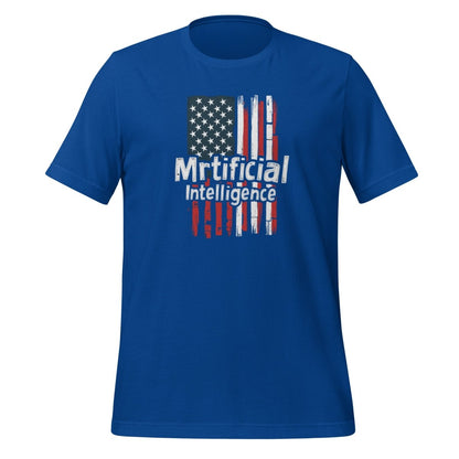 Murica Mrtificial Intelligence T-Shirt (unisex) - True Royal - AI Store