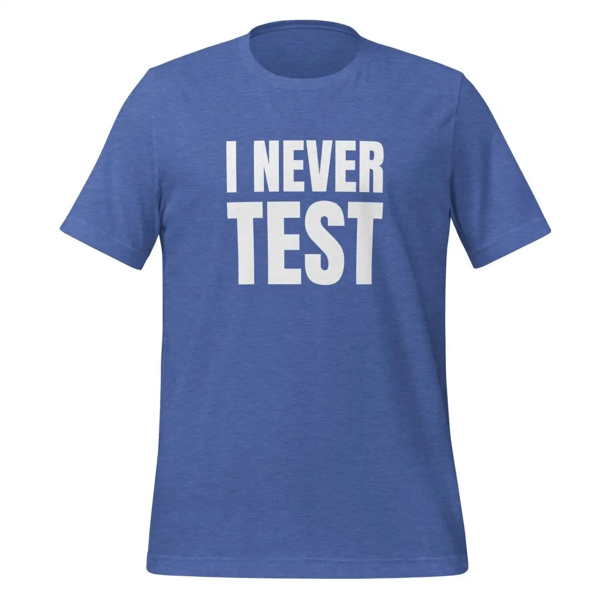 My code just works! T-Shirt (unisex) - Heather True Royal / M