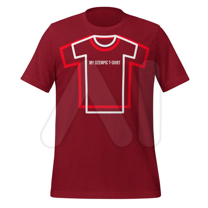 My Ozempic T-Shirt (unisex) - Cardinal / M