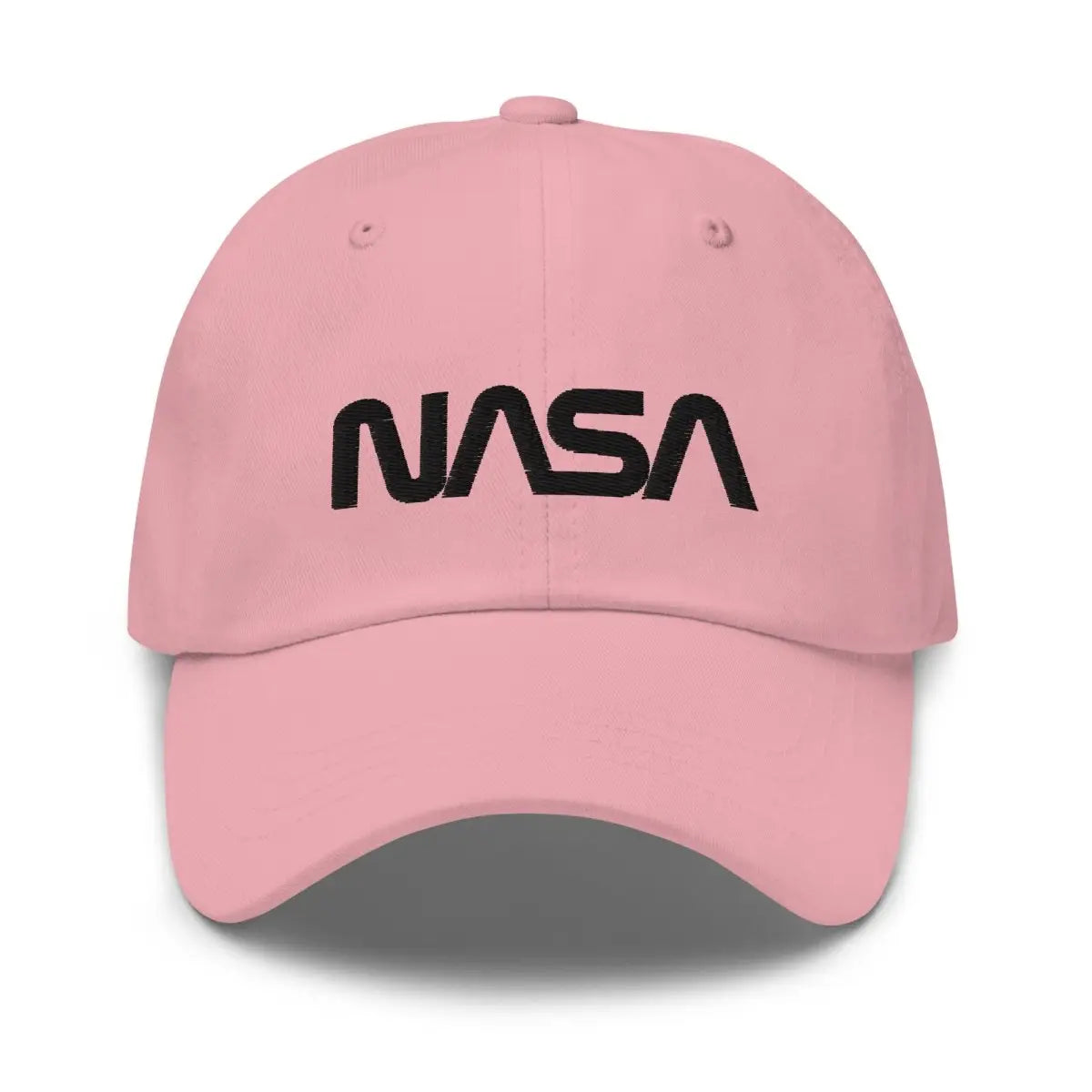 The Nasa Black Worm Logo Cap Pink.