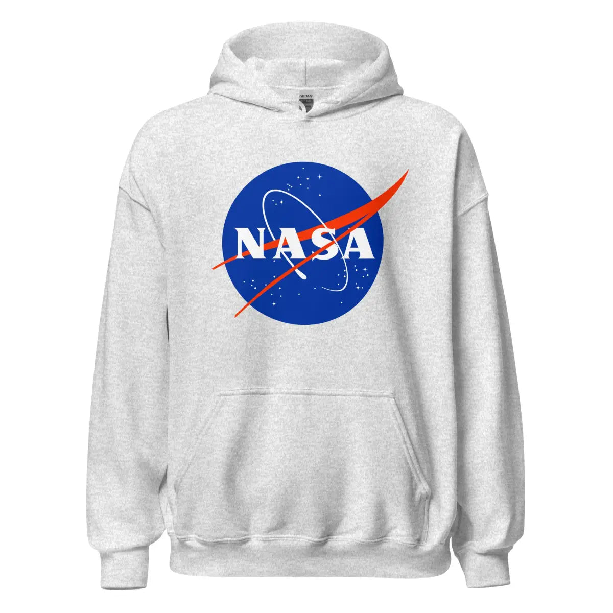 NASA Meatball Logo Hoodie (unisex) - Ash / M