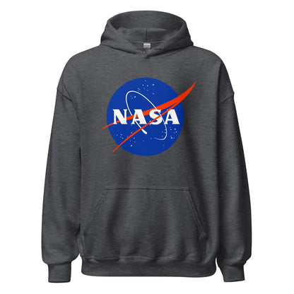 NASA Meatball Logo Hoodie (unisex) - Dark Heather / M