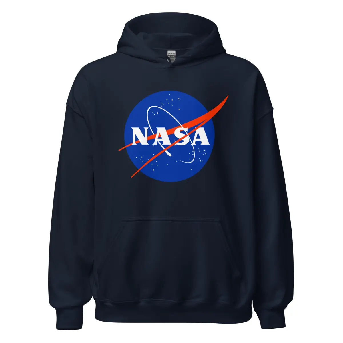 NASA Meatball Logo Hoodie (unisex) - Navy / M