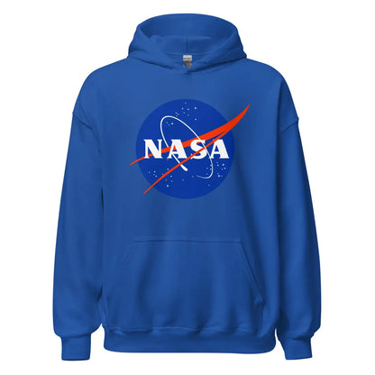 NASA Meatball Logo Hoodie (unisex) - Royal / M