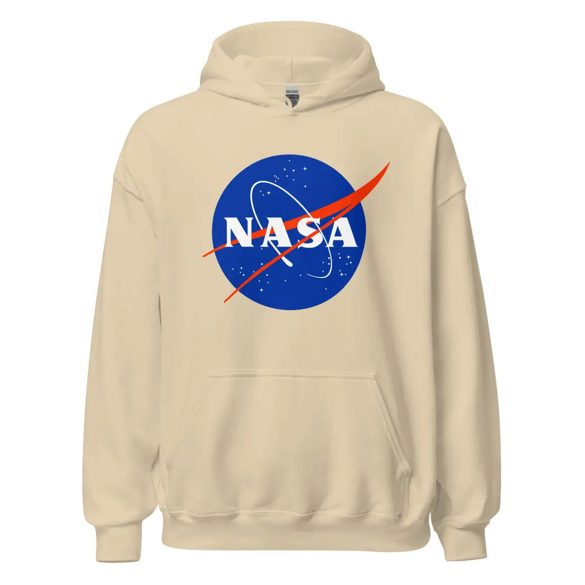 NASA Meatball Logo Hoodie (unisex) - Sand / M