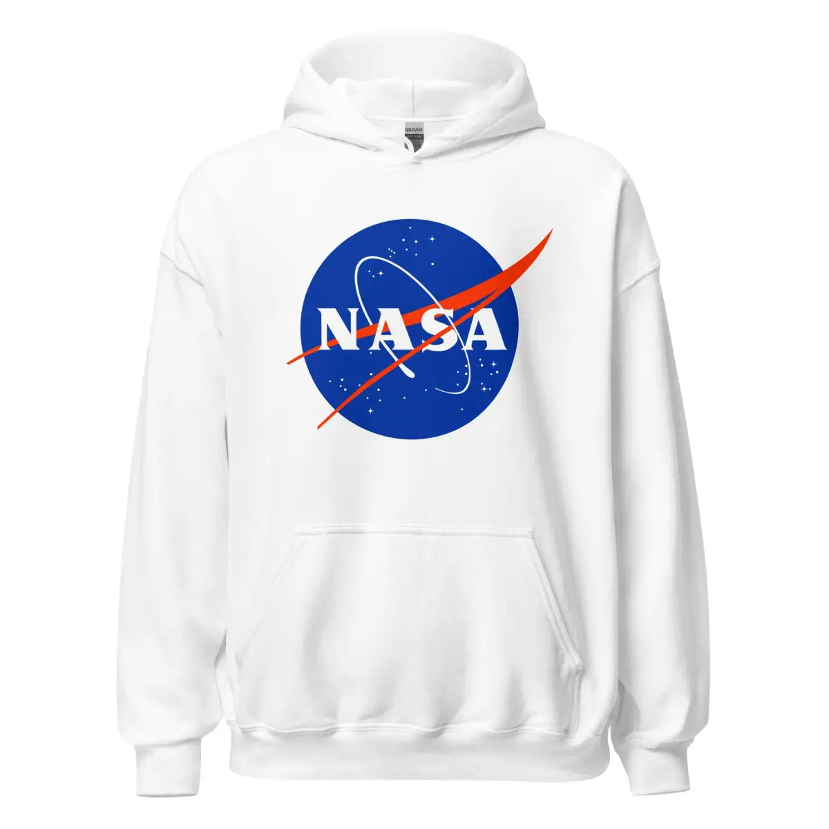 NASA Meatball Logo Hoodie (unisex) - White / M