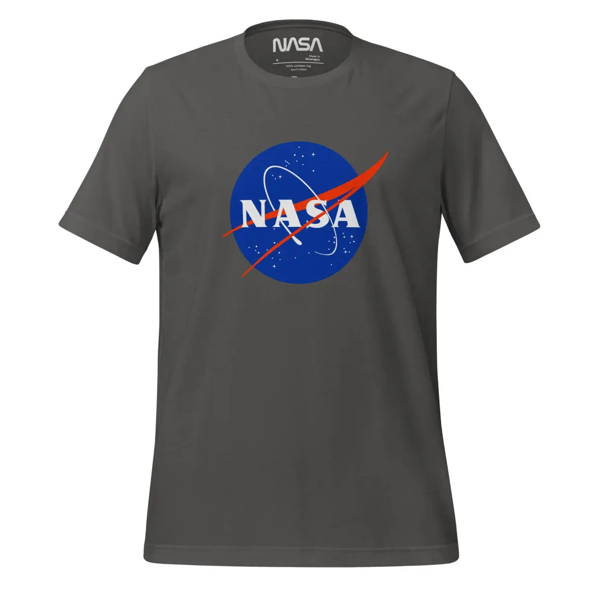 NASA Meatball Logo T-Shirt (unisex) - Asphalt / M