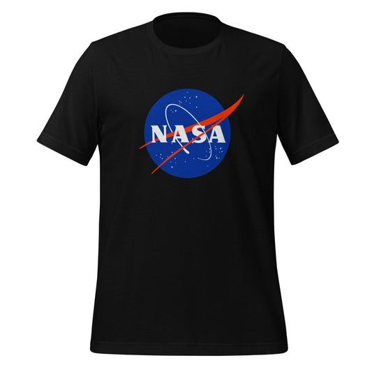 NASA Meatball Logo T-Shirt (unisex) - Black - AI Store