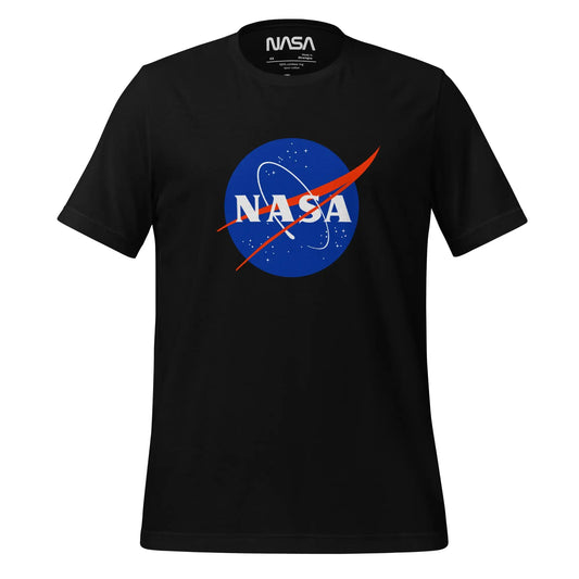 NASA Meatball Logo T-Shirt (unisex) - Black / M