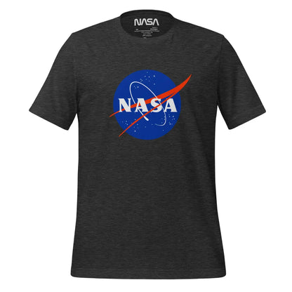 NASA Meatball Logo T-Shirt (unisex) - Dark Grey Heather / M