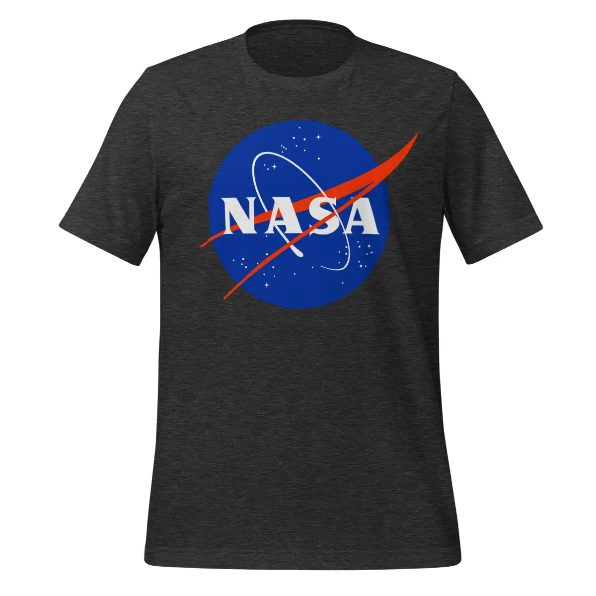 NASA Meatball Logo T-Shirt (unisex) - Dark Grey Heather / M