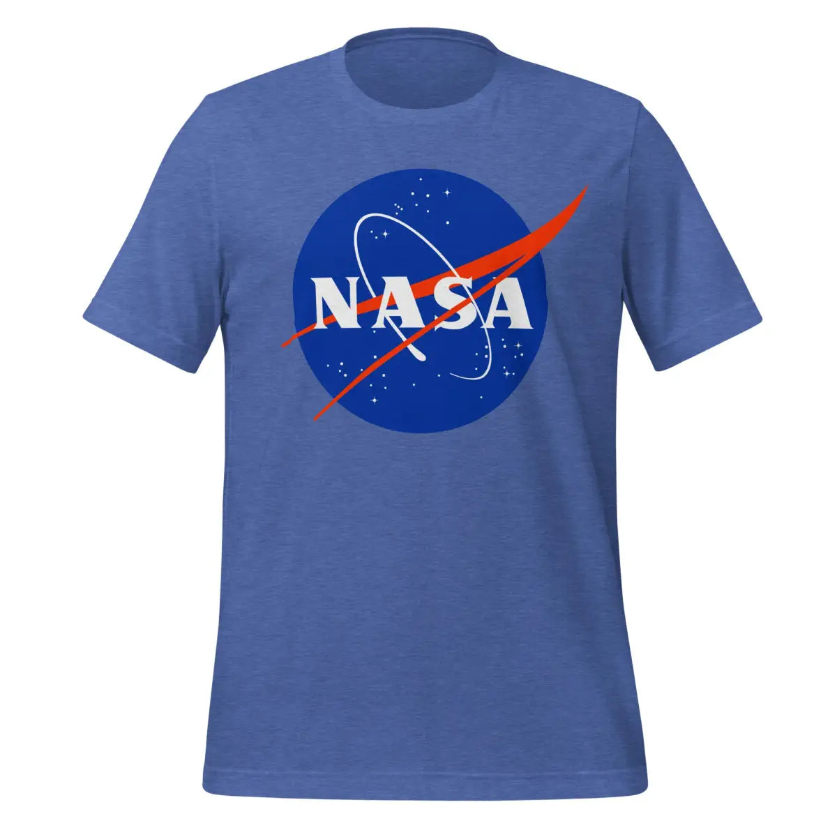 NASA Meatball Logo T-Shirt (unisex) - Heather True Royal / M