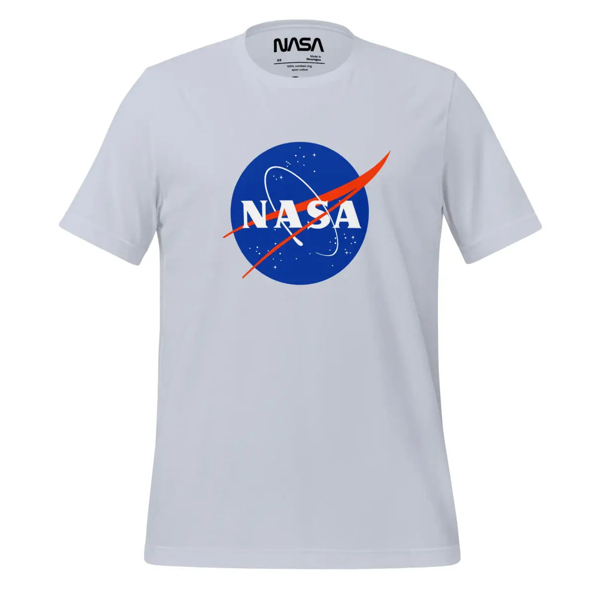 NASA Meatball Logo T-Shirt (unisex) - Light Blue / M