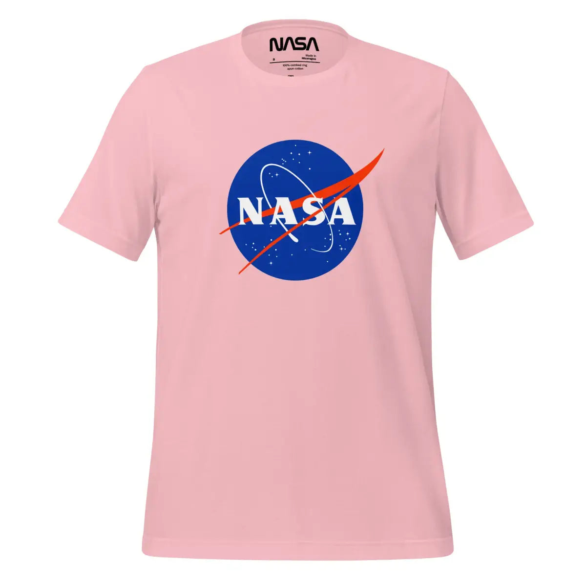 NASA Meatball Logo T-Shirt (unisex) - Pink / M