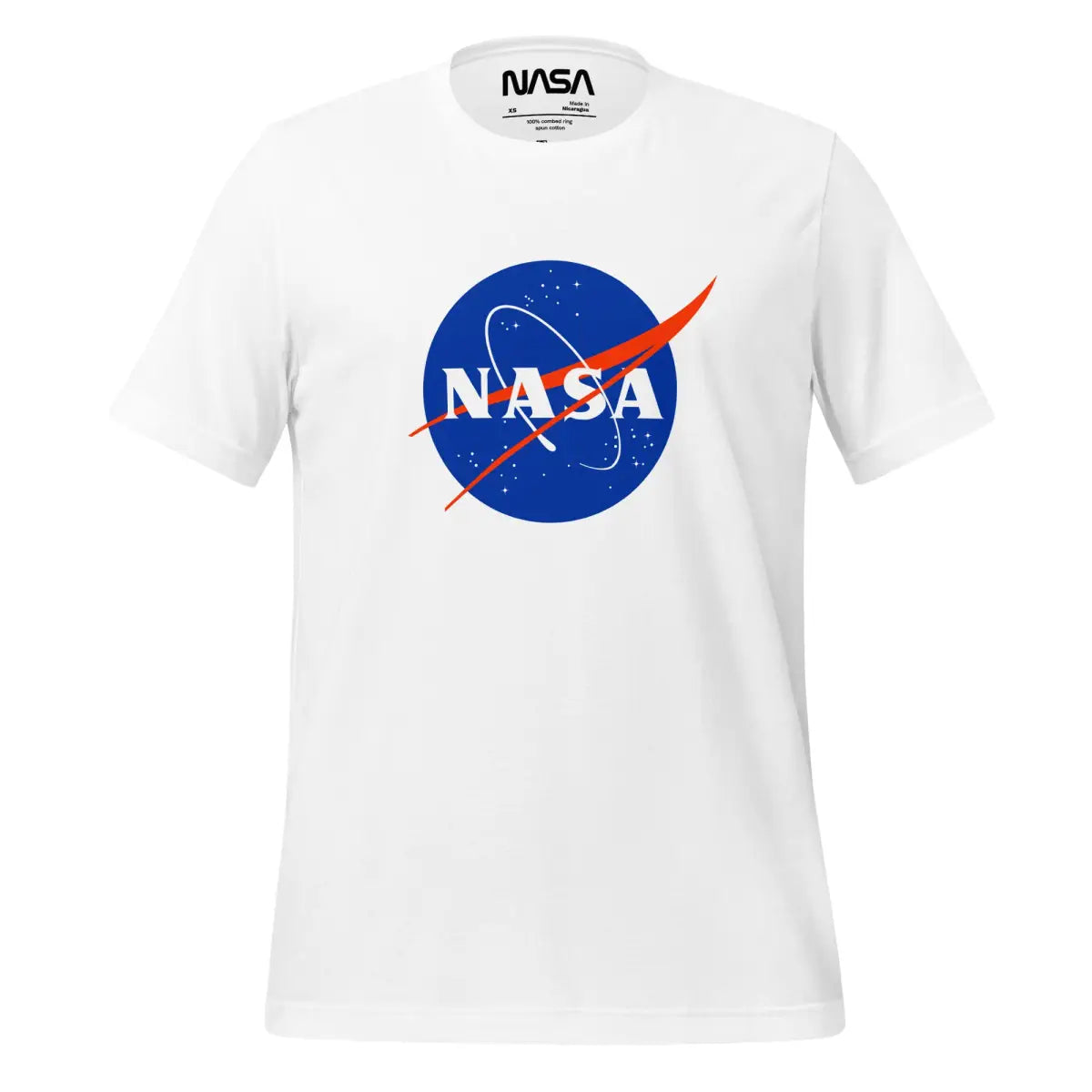 NASA Meatball Logo T-Shirt (unisex) - White / M