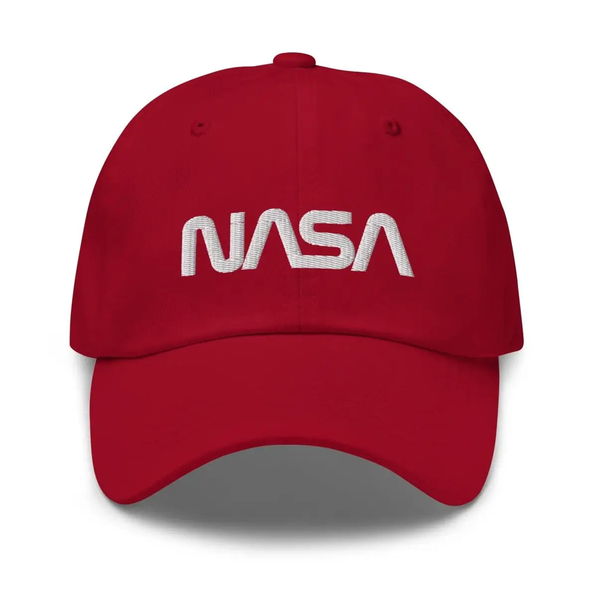 NASA Worm Logo Cap - Cranberry