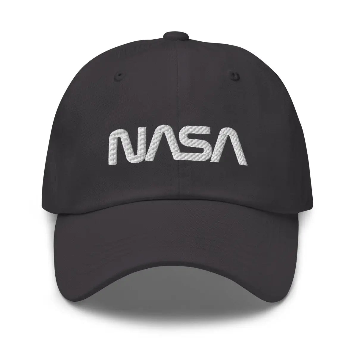 NASA Worm Logo Cap - Dark Grey