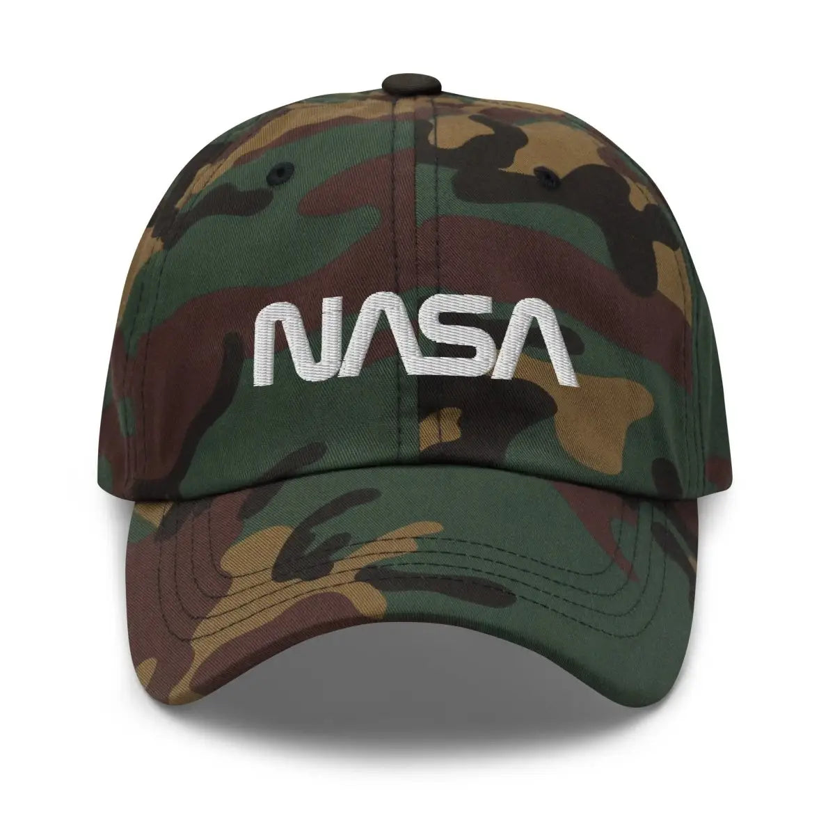 NASA Worm Logo Cap - Green Camo