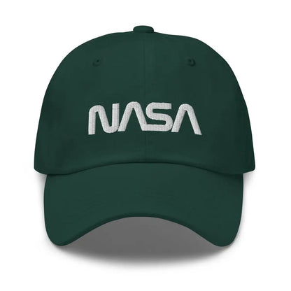 NASA Worm Logo Embroidered Cap - Spruce