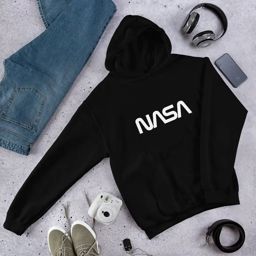 NASA Worm Logo Hoodie (unisex)