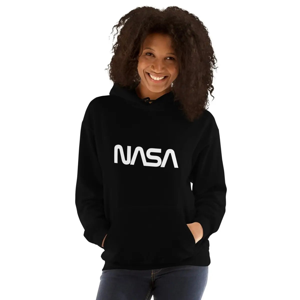 NASA Worm Logo Hoodie (unisex)