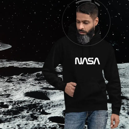 NASA Worm Logo Hoodie (unisex)