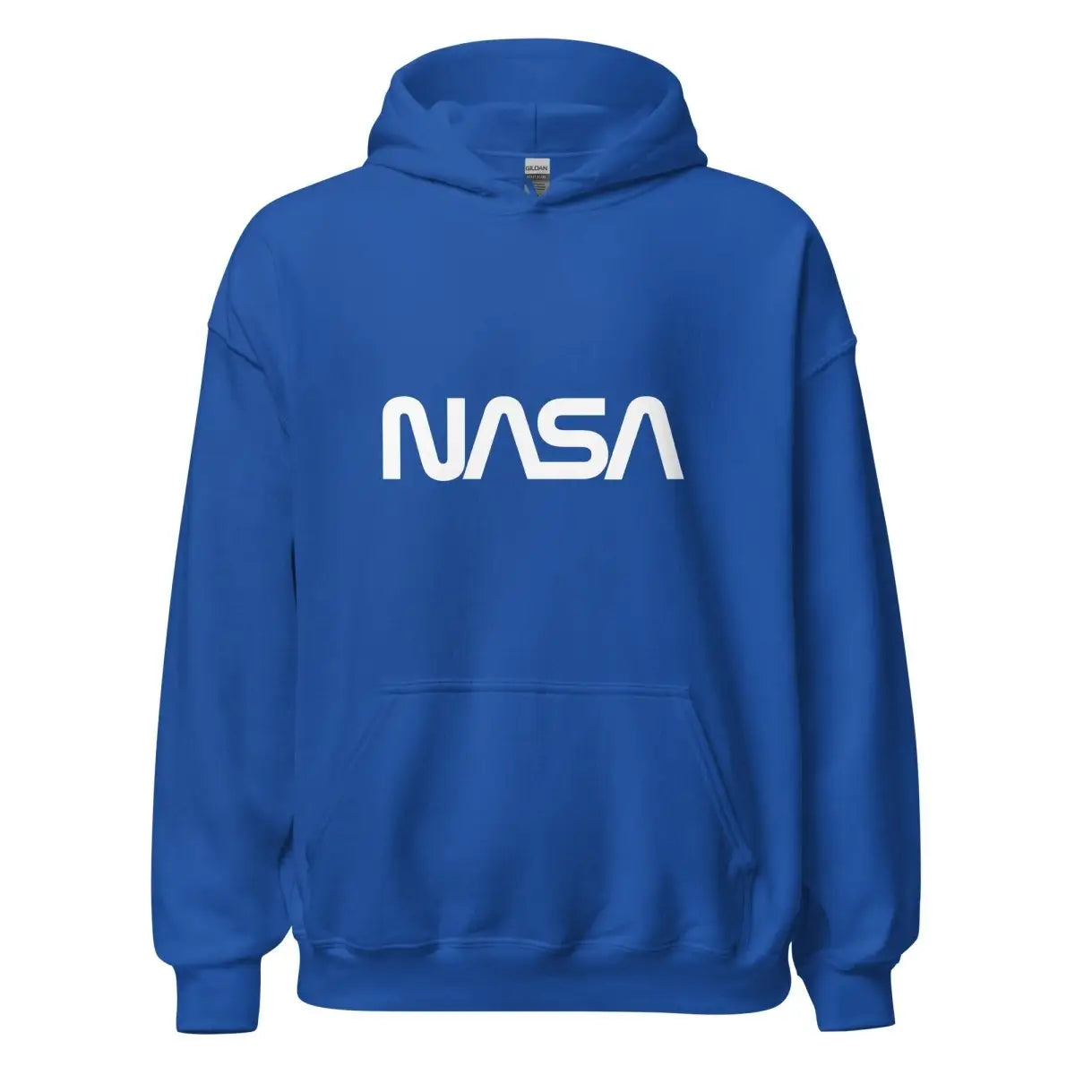 NASA Worm Logo Hoodie (unisex) - Royal / M