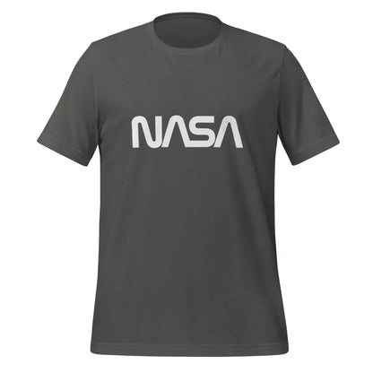 NASA Worm Logo T-Shirt (unisex) - Asphalt / M