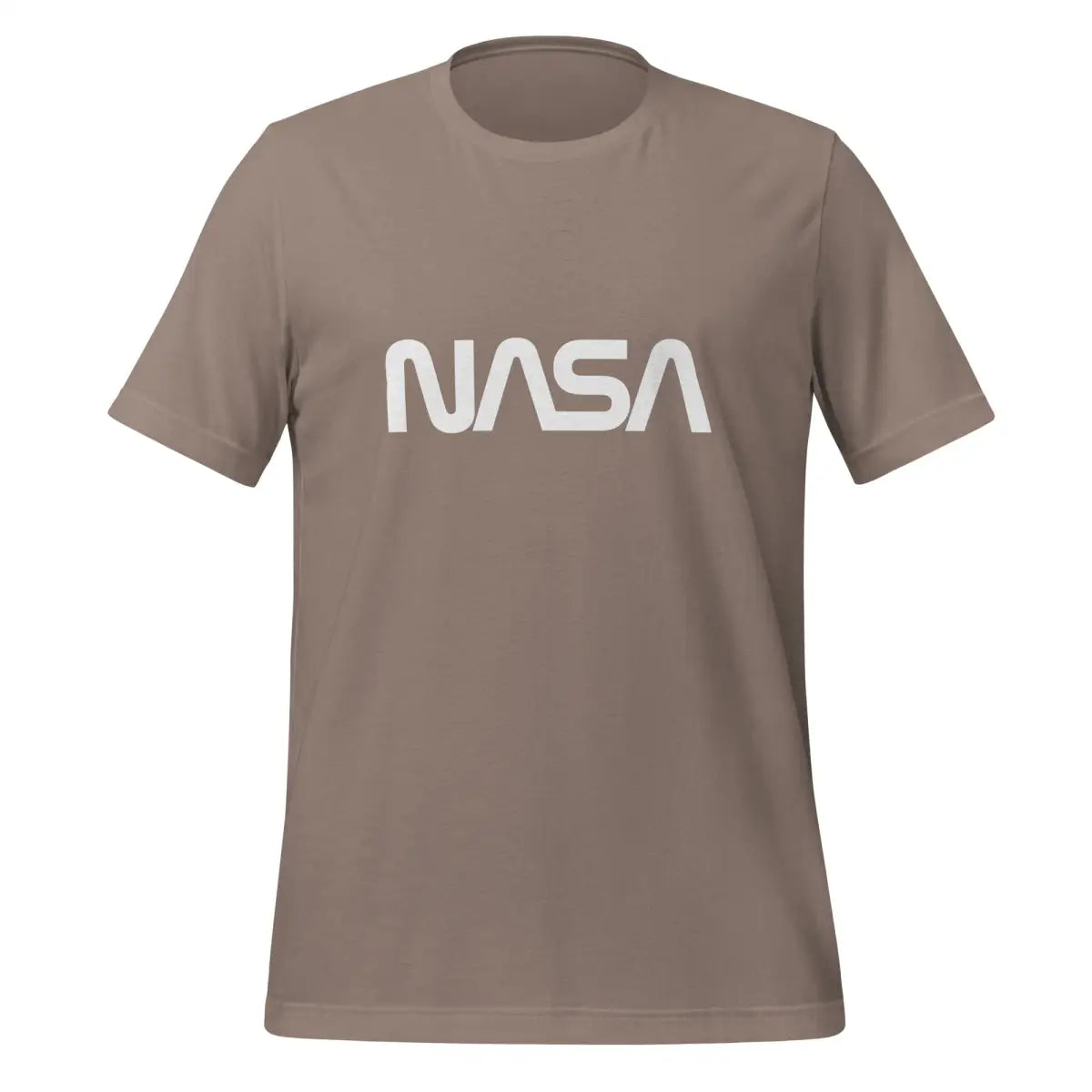 NASA Worm Logo T-Shirt (unisex) - Pebble / M