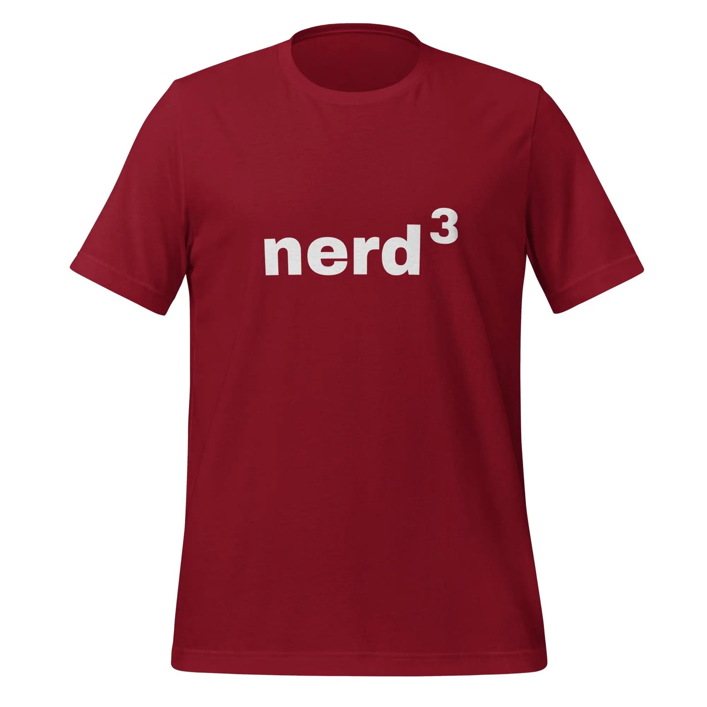 Nerd Cubed T-Shirt (unisex) - Cardinal / M