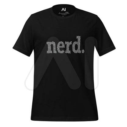 nerd. Dots T-Shirt (unisex) - Black / M