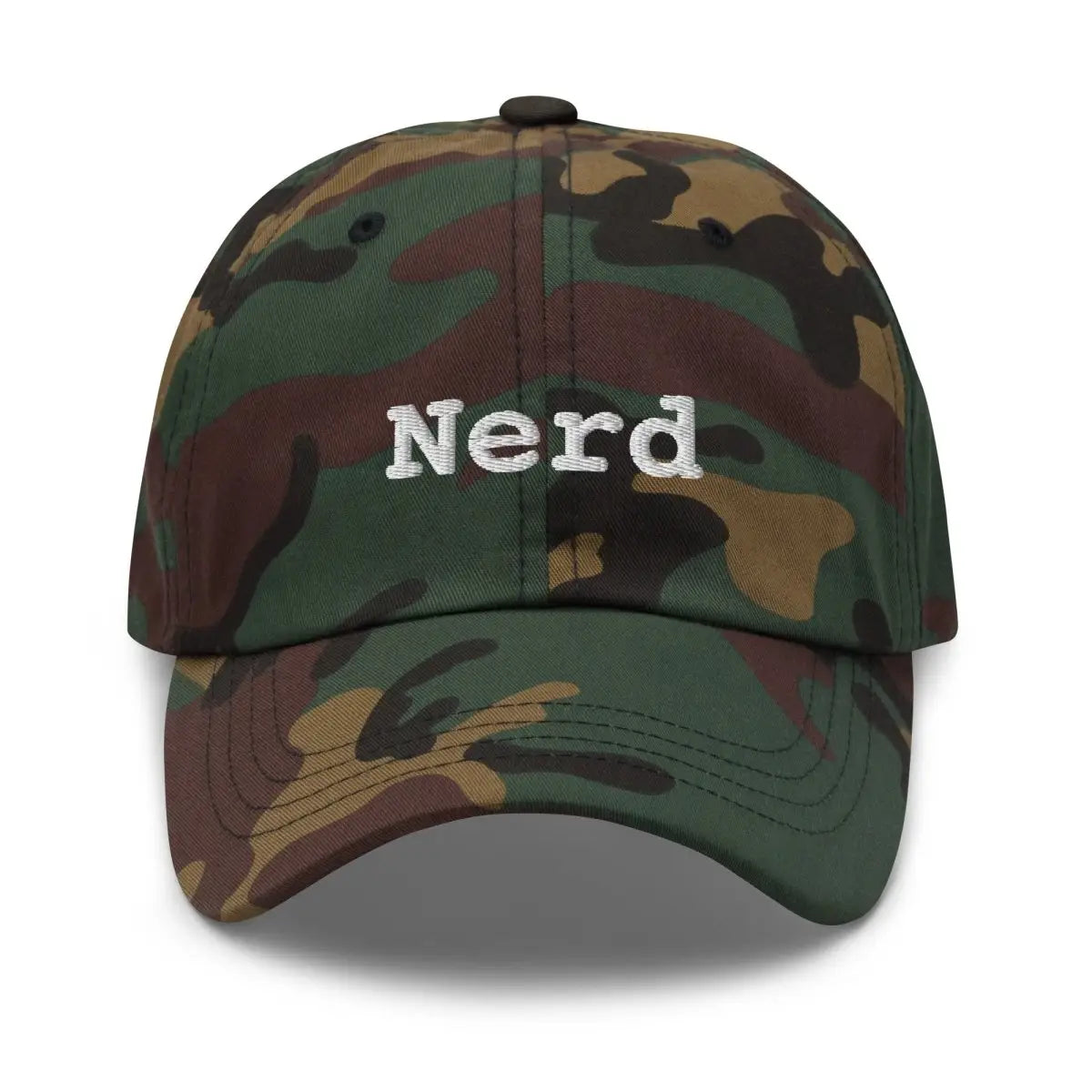 Nerd Cap - Green Camo