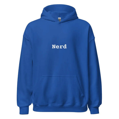 Nerd Hoodie (unisex) - Royal / M