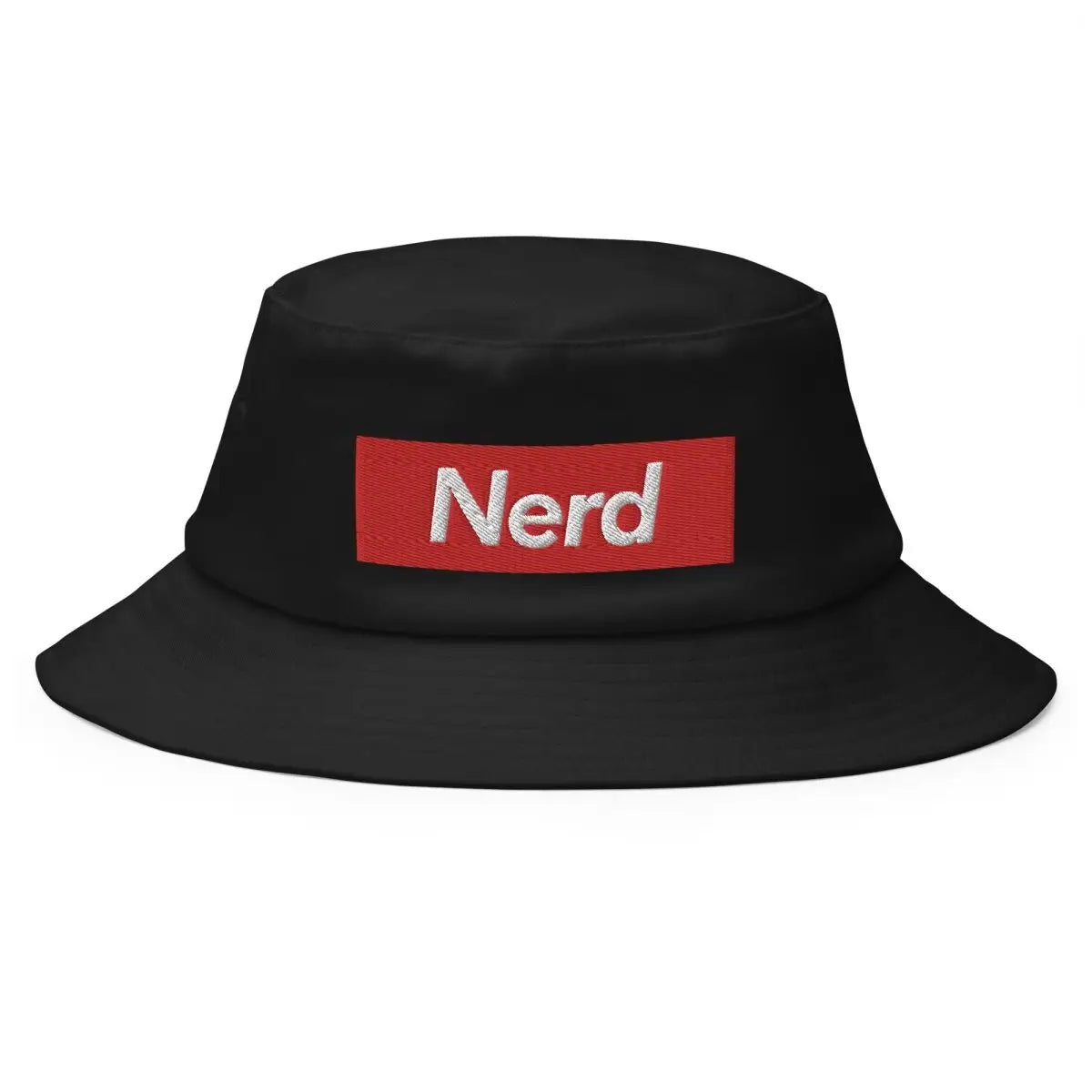 The Nerd Sign Hat Black.