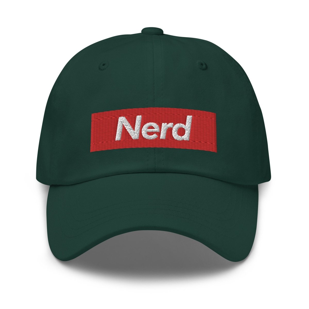 Nerd Sign Embroidered Cap - Spruce - AI Store