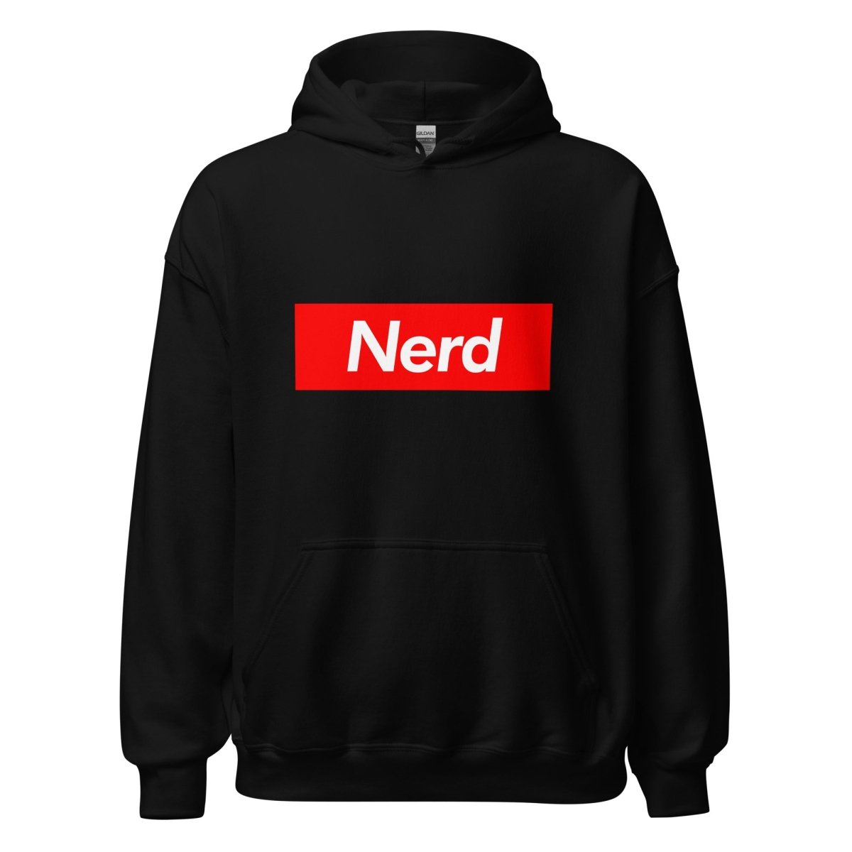 Nerd Sign Hoodie (unisex) - Black - AI Store